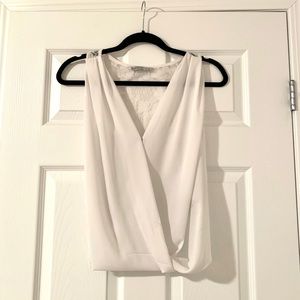 2 for $20 🎀 White Wrap Blouse